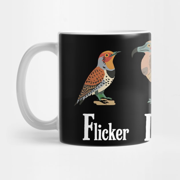 Flicker-Dodo-Titmouse-Funny-Anti-Trump-Bird-Pun-Humor by ArtistTee ⭐⭐⭐⭐⭐